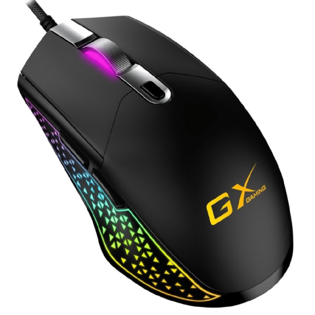 MOUSE GENIUS GAMING SCORPION M705 | 7200DPI | 6 BOTONES | RGB | USB | NEGRO