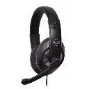 AUDIFONOS | UNNO TEKNO | ACE 12 | MICROFONO | 3.5MM | BANDA AJUSTABLE | NEGROS | HS7212BL