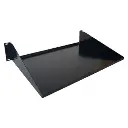 BANDEJA PARA RACK | 19X25 | CLASICA | 1U | NG | METALNET | MET-NG-19X25CLAS-1U