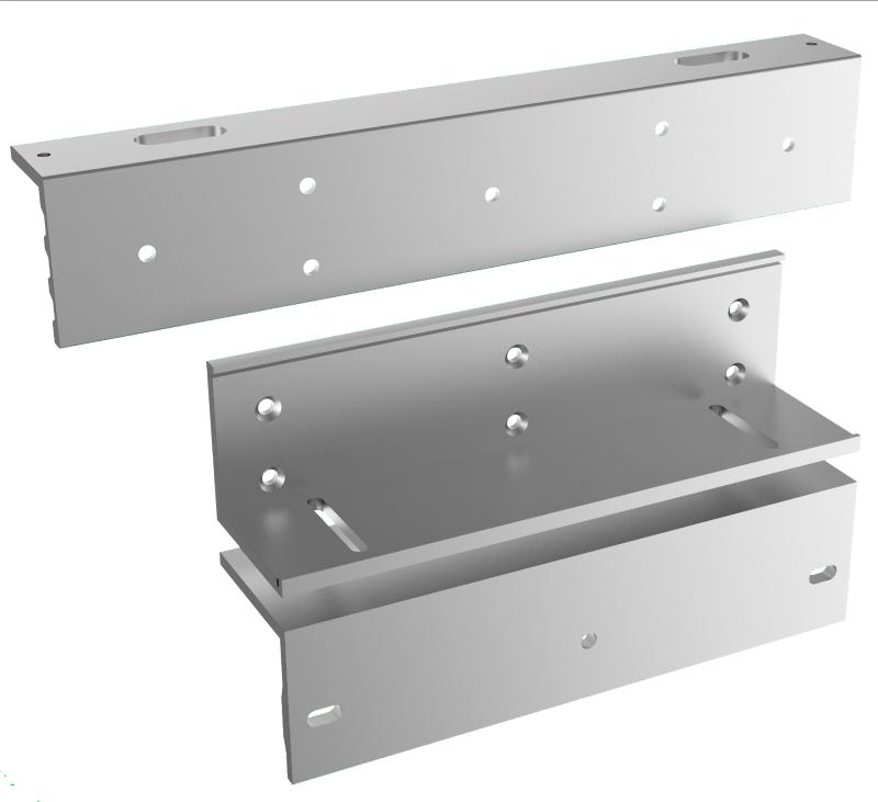 BASE LZ SOPORTE PARA CERRADURA MAGNETICA DS-K4H255-LZ METALICO