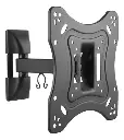 BASE PARED ARGOM PARA TV 23" A 42" BRAZO GIRATORIO 90º 20KG MAXIMO ARG-BR-1521