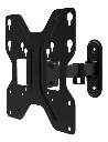 BASE PARED UNNO TEKNO BRAZO DESPLAZABLE SIMPLE ARTICULADO TV 23" A 42" TM8043BK