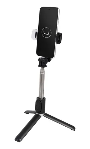 BASTON SELFIE | TRIPODE | UNNO TEKNO | PH1804BK | LUZ LED | PLEGABLE | PH1804BK
