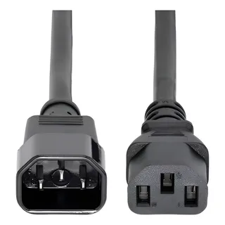 CABLE DE PODER | 1.20MTS PARA UPS | PDU | C13 | C14 MACHO HEMBRA | EXTENSION CABLE DE PODER PC