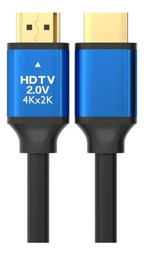 CABLE HDMI 2K | 4K UHD PREMIUM HDTV 2.0 1.5MT MODELO HW1920 CAJA AZUL