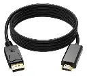 CABLE | SPIDERTEC | DISPLAY PORT A HDMI | 1.8 MTS | 1080P