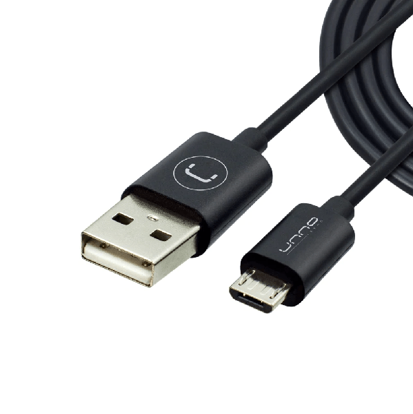 CABLE | UNNO TEKNO | CONECTOR USB 2.0 MACHO | CONECTOR MICRO USB | 3MTS | CB4055BK