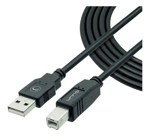 CABLE UNNO TEKNO IMPRESORA USB 3 MTS CB4007BK