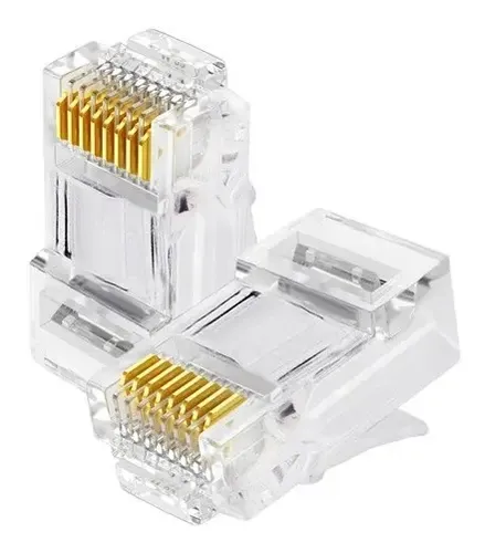 CAJA DE CONECTORES | RJ45 | CAT 5E | 100 UNIDADES
