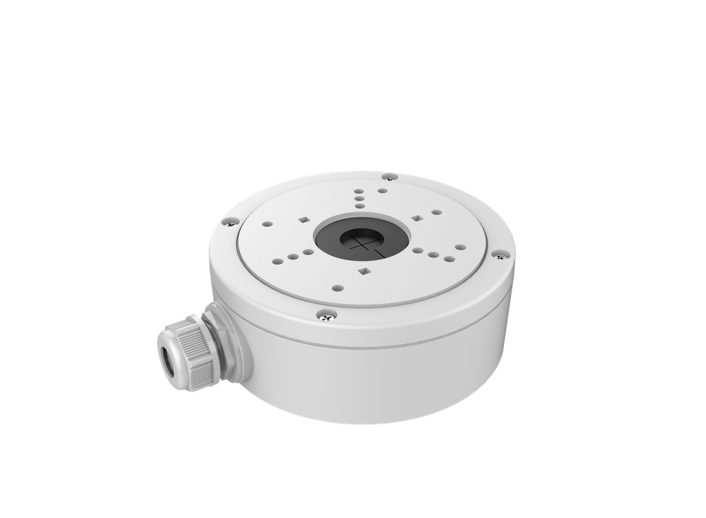 CAJA DE CONEXION | HIKVISION | DS-1280ZJ-S | CON TAPA PARA CAMARA DOMO Y BULLET