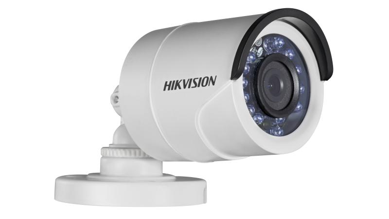 CAMARA BULLET DS-2CE16C0T-IRF(2.8) TURBO HD 1 MP | 2.8 MM | 720P | IR 20 MTS | EXTERIOR IP67 | METÁLICA