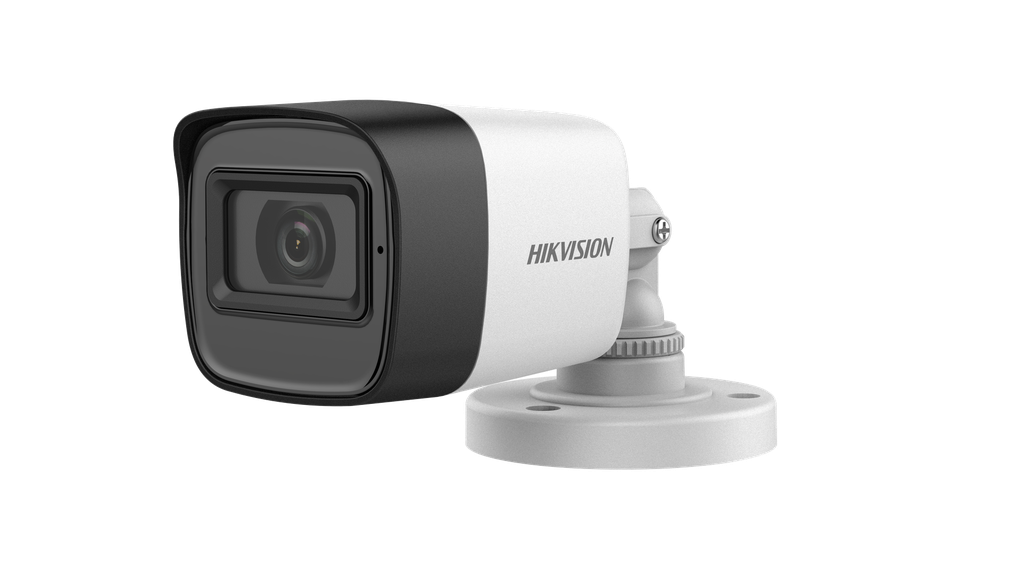 CAMARA BULLET DS-2CE16D0T-ITFS(2.) TURBO HD 2 MP | 2.8 MM | 1080P | IR 30 MTS | EXTERIOR IP67 | AUDIO | EXIR LEDS | ICR