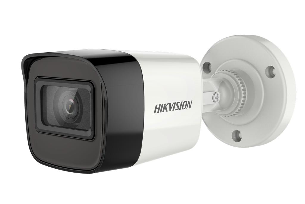CAMARA BULLET | DS-2CE16U1T-ITF(2.8MM) | TURBO HD | 8 MP | 2.8 MM | 4K | IR 30 MTS | EXTERIOR | IP67 | METAL | GRAN ANGULAR 102°