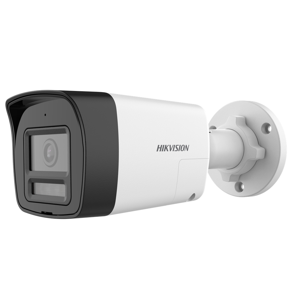 CAMARA BULLET | HIKVISION | DS-2CE16D0T-LXTS | 2MP | 1080P | 2.8MM | COLORVU | AUDIO BIDIRECCIONAL | IP67 | SIRENA