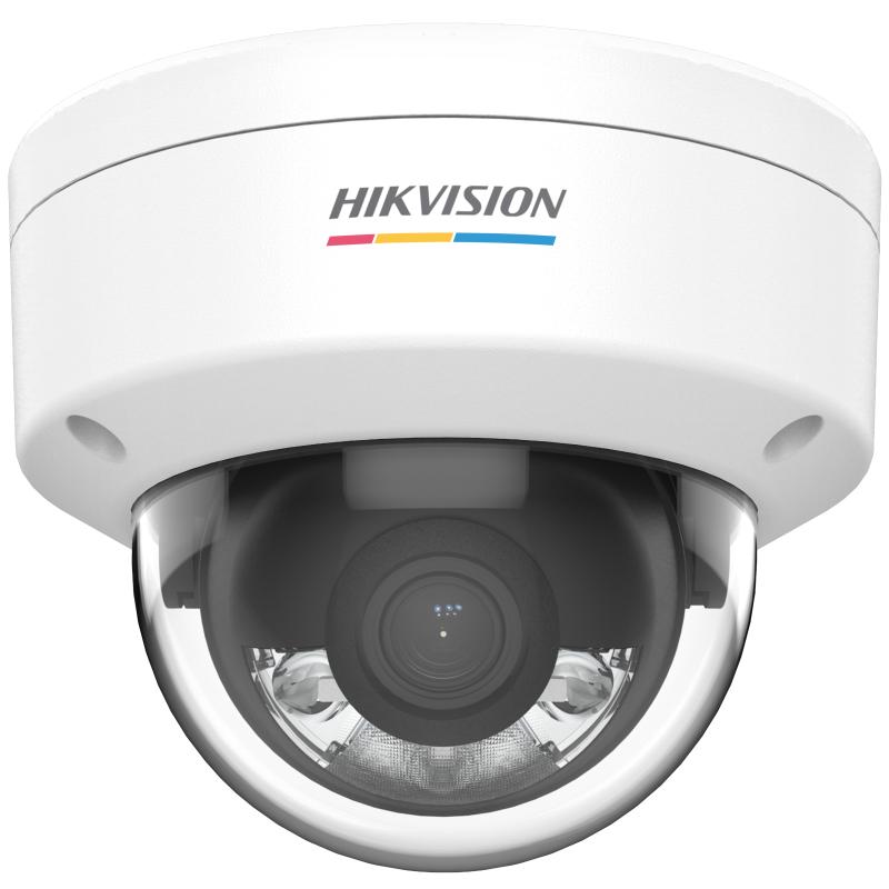 CAMARA DOMO IP DS-2CD1157G0-L (2.8M) 5 MP | 2.8 MM | COLORVU | 30 MTS IR EXIR | H.265+ | IP67 | POE