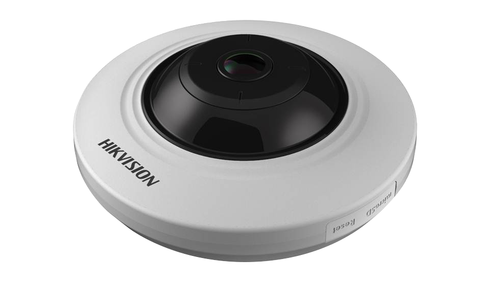 CAMARA DOMO IP DS-2CD2955FWD-IS(1) 5 MP | 2.8 MM - 12 MM | LENTE VARIFOCAL MOTORIZADO | WDR 120 DB | H.265+ | VISTA 180°