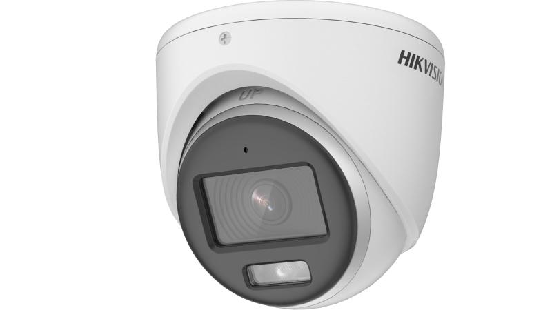CAMARA DOMO | TURBO HD | 2MP | 2.8MM | METALICA | COLORVU | DS-2CE70DF0T-MFS | AUDIO