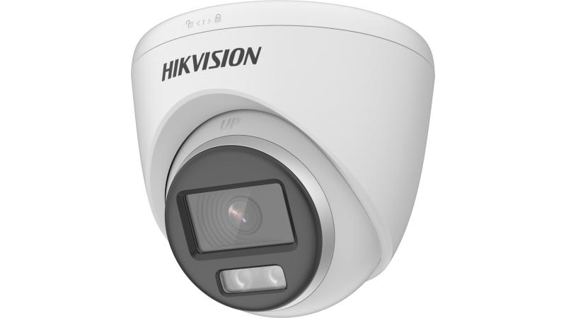 CAMARA DOMO TURBO HD DS-2CE72DF0T-F(2.8M) 2 MP | 2.8 MM | 1080P | COLORVU 24|7 | IR 20 MTS | EXTERIOR IP67 | TVI-AHD-CVI