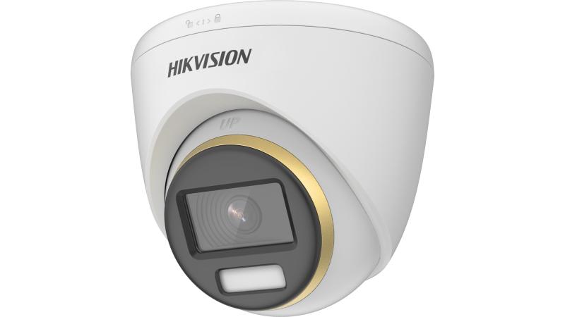CAMARA DOMO TURBO HD DS-2CE72DF3T-F(2.8M) 2 MP | 2.8 MM | 1080P | COLORVU 24|7 | IR 40 MTS