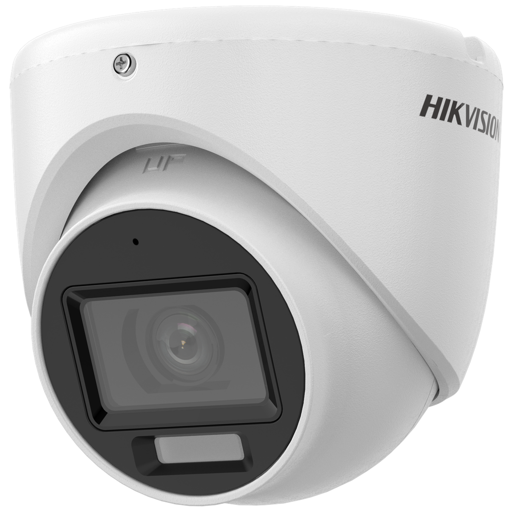 CAMARA DOMO | TURBO HD | DS-2CE76D0T-LMFS | 2 MP | 2.8 MM | LUZ BLANCA 20 MTS | TVI-AHD-CVI-CVBS | DWDR | SMART LIGHT | METAL