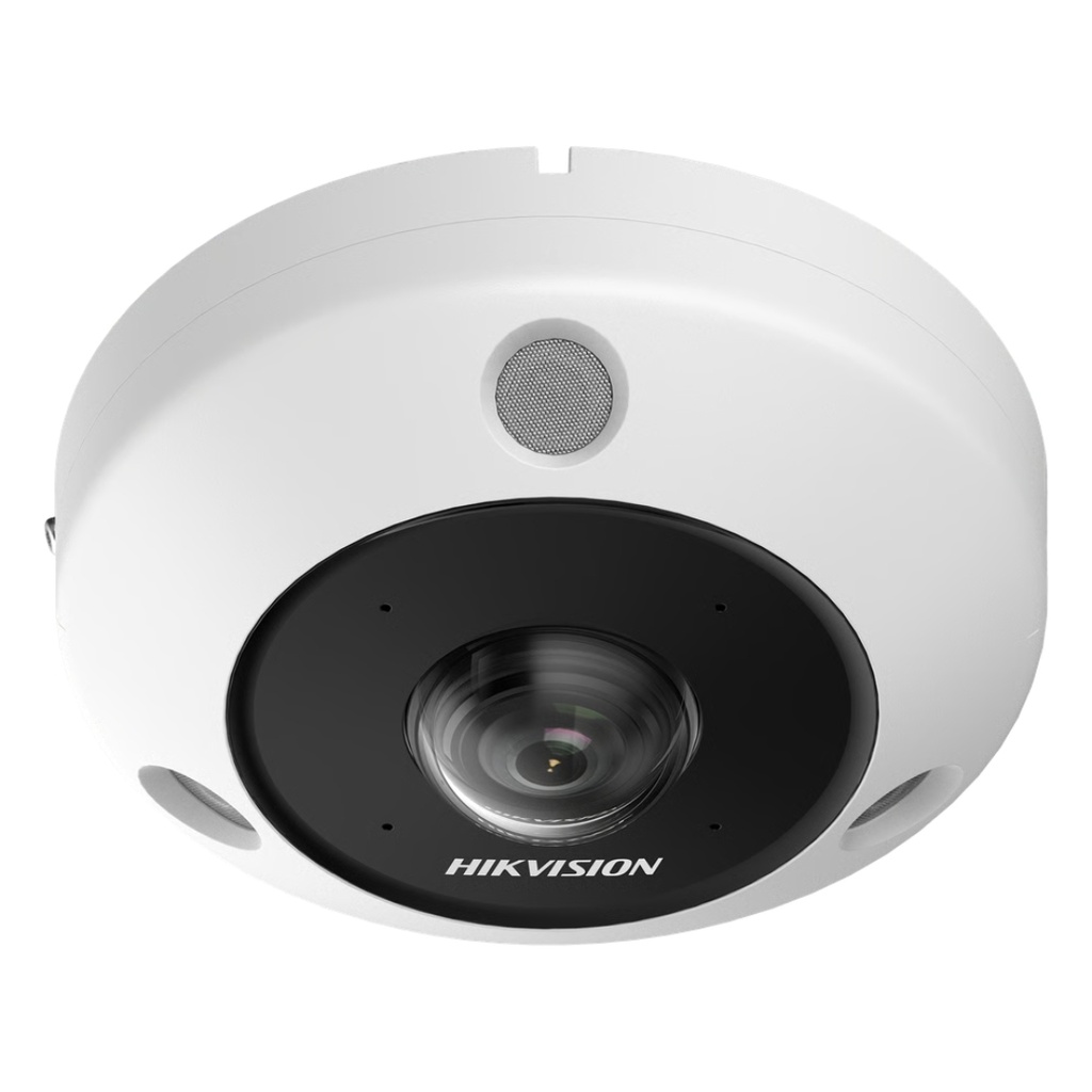 CAMARA FISH EYE | IP | DS-2CD6365G0E-IVS(1) | 6 MP | 1.27 MM | GRAN ANGULAR 360° | EXTERIOR IP67 | IR EXIR 15 MTS | (1.27MM)