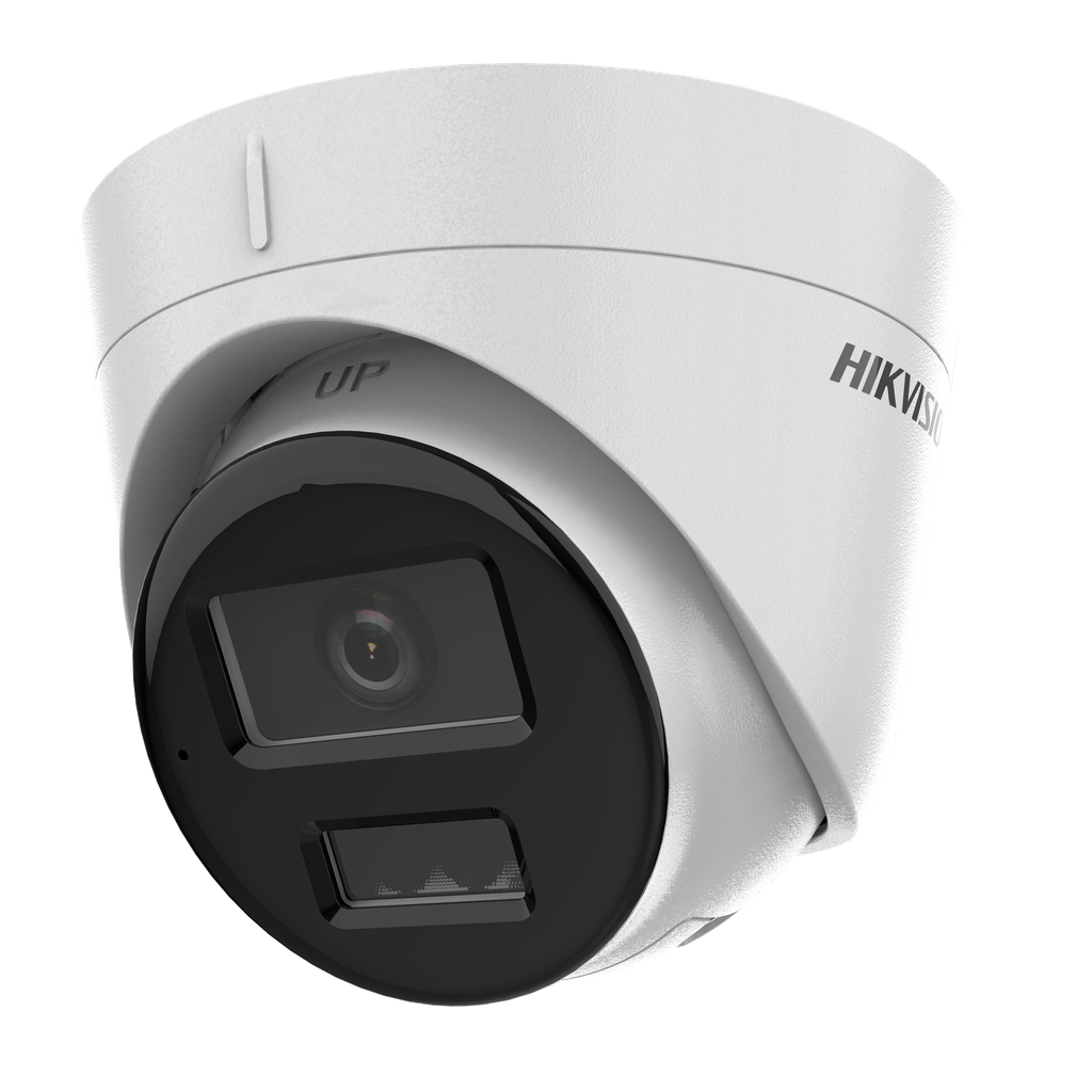 CAMARA DOMO | HIKVISION | IP | 4MP | DS-2CD1343G2-LIU | LENTE 2.8MM | DUAL LIGTH | 30 MTS IR | LUZ BLANCA | AUDIO | ANTIVANDALIO