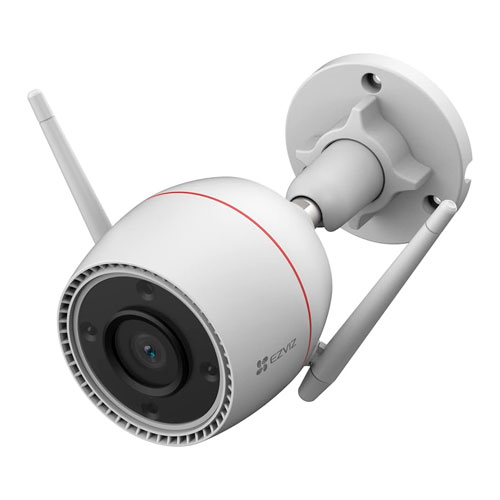 CAMARA IP WIFI EZVIZ 2K CS- H3C-R100-1K3WKFL | 3MP | 2.8 MM | EXTERIOR IP67 | H.265 | 2.4 GHZ | VISION NOCTURNA A COLOR | SIRENA CON LUZ ESTROBOSCOPICA