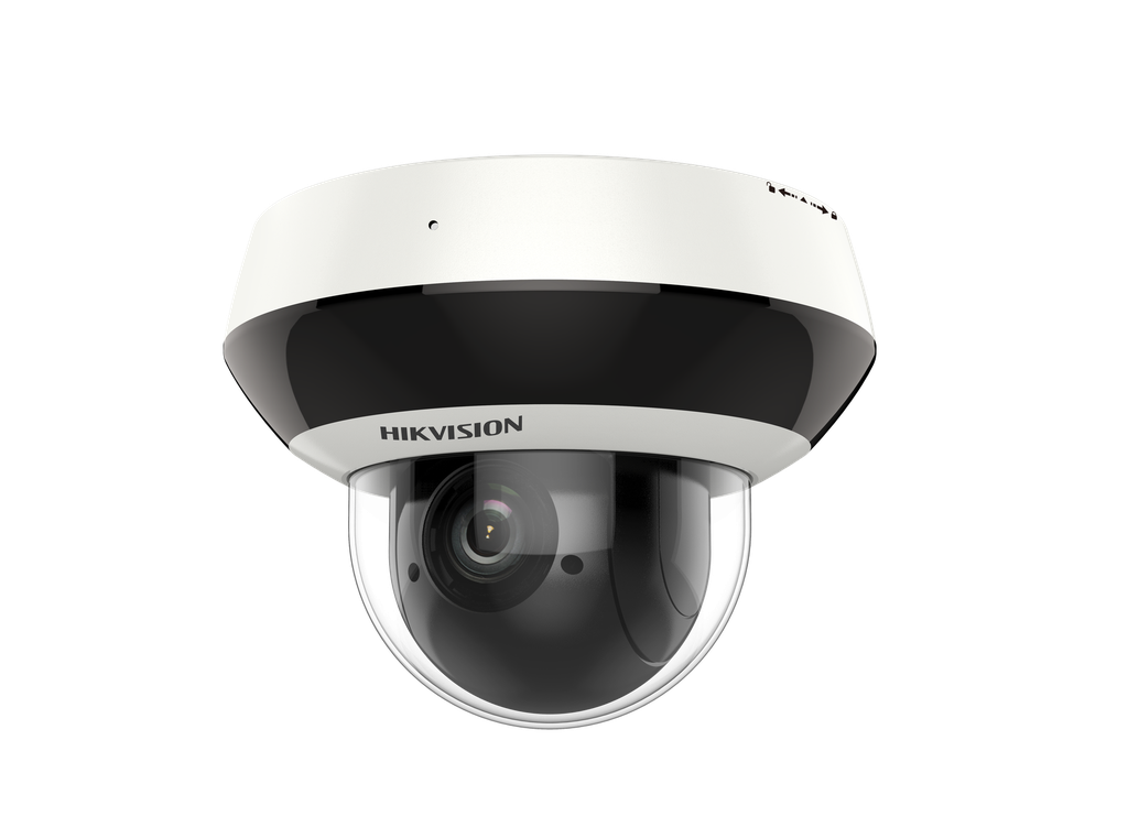 CAMARA MINI PTZ | IP | 2 MP | DS-2DE2A204IW-DE3(2.8-12MM) | 4X ZOOM | H.265+ | 20 MTS IR EXIR | WDR | POE | IK10 | EXTERIOR