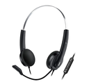 AUDIFONO CON MICROFONO GENIUS HS-230U | CONTROL DE VOLUMEN | USB-C | NEGRO