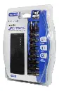 CARGADOR ADAPTADOR UNIVERSAL PARA LAPTOP UNNOTEKNO 90W 10 PUNTAS PUERTO USB 110V-240 PW5291BK