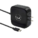 CARGADOR | UNNO TEKNO | TIPO C | 65W | CARGA RAPIDA | INDICADOR DE ENCENDIDO | PW5293BK