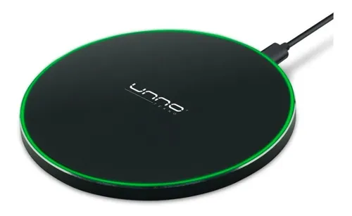 CARGADOR UNNO TEKNO INALAMBRICO PARA TELEFONO 5V|2A 9V|1.67A 10W CARGA RAPIDA PW5111BK