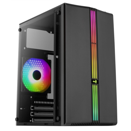 CASE AEROCOOL EVO MINI MICRO ATX RGB NEGRO ACCS-PV4201                                                                  