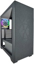 CASE AZZA GAMING HIVE 450 ATX MID TOWER NEGRO 3USB 1 AUDIO HD ARGB LATERALVIDRIO TEMPLADO