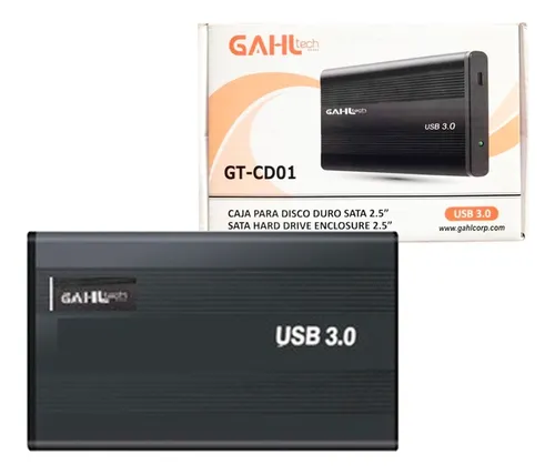 CASE | ENCLOSURE | DISCO DURO | GAHL TECH | 2.5 | SATA | USB 3.0