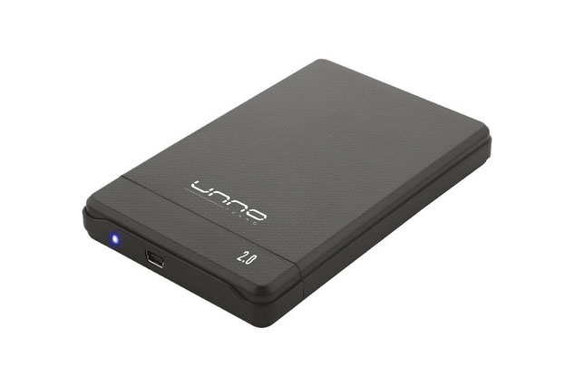 CASE ENCLOSURE DISCO DURO UNNO TEKNO 2.5" SATA USB 2.0 EN3212BK