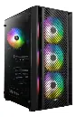CASE GAMDIAS GAMING AURA GC2 ELITE ATX | 3X USB | AUDIO HD | 4X FAN ARGB 12CM | FRONTAL MALLA | LATERAL VIDRIO | NEGRO
