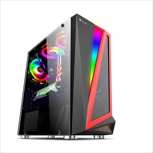 CASE GAMING M-ATX CON CINTA LED