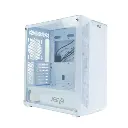 CASE JEMIP GAMING VISION JPC360 BLANCO MTOWER | 2 X USB + USB 3.0 | HD AUDIO | FRONTAL | MALLA LATERAL | VIDRIO