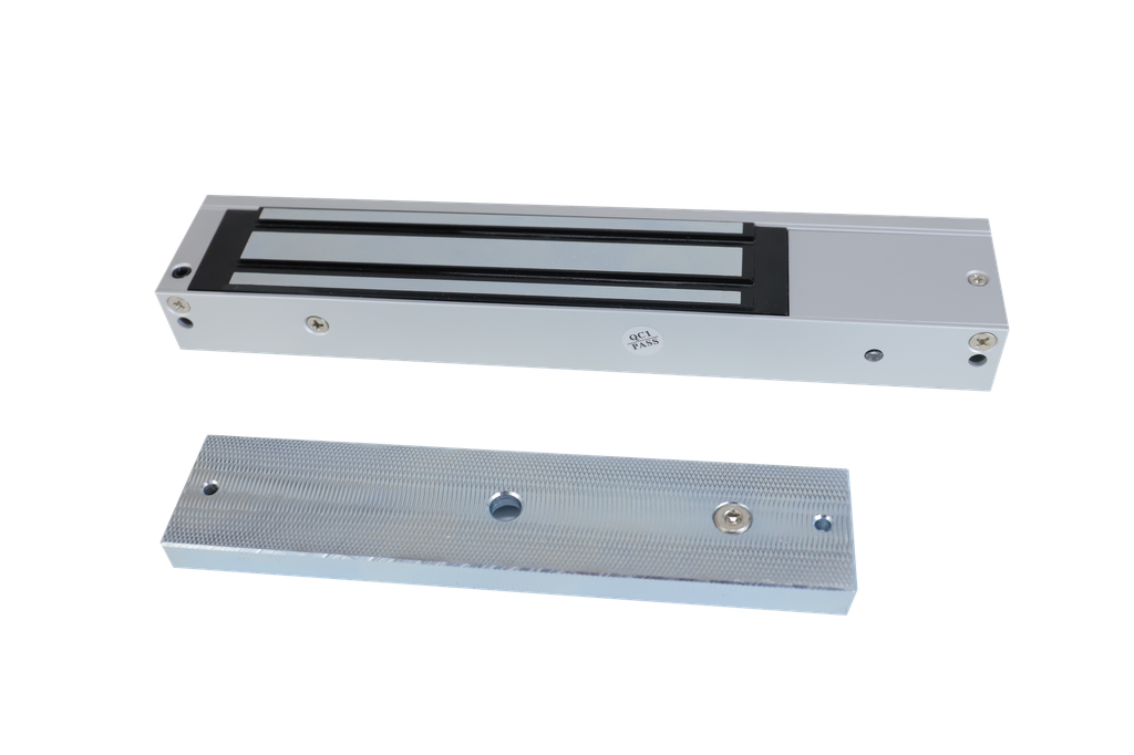 CERRADURA ELECTROMAGNETICA DS-K4H255S METALICO | 280KG - 600LB | PUERTA NORMAL O DE VIDRIO | INDICADOR LED
