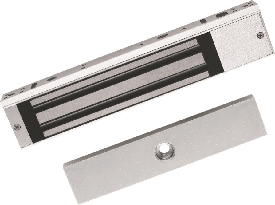 CERRADURA ELECTROMAGNETICA DS-K4H258S METALICO | 280KG - 600LB | PUERTA NORMAL O DE VIDRIO | INDICADOR LED