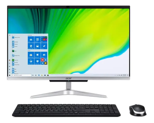 COMPUTADOR ACER ALL IN ONE C24-963-UA91 24" HFD INTEL I3-1005G1 8GB RAM 512GB SSD DVDRW WIN 10