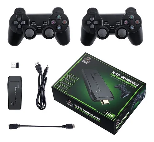 CONSOLA DE VIDEO JUEGOS TV STICK M8 64GB 10000 GAMES