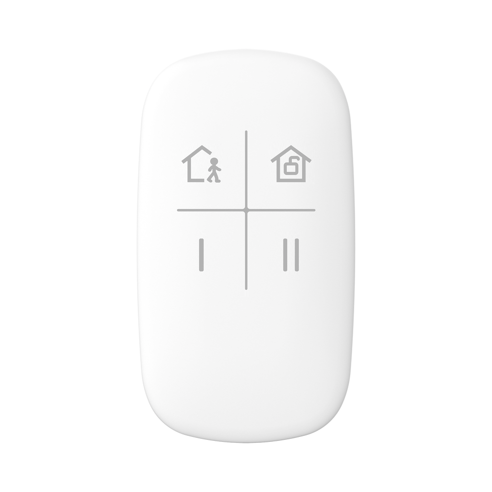 CONTROL REMOTO | DS-PKF1-WB(O-STD) | PARA ARMADO Y DESARMADO (AX PRO) | TECLAS CON FUNCIONES PROGRAMABLES