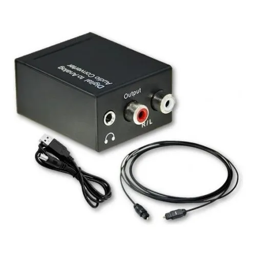 CONVERTIDOR AUDIO DIGITAL OPTICO