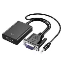 CONVERTIDOR | HDMI A VGA | AUDIO BOLSA