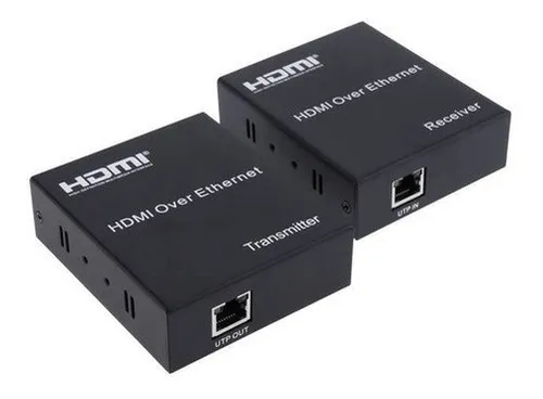 CONVERTIDOR | EXTENSOR STC HDMI A RJ45 | FULL HD | 120MTS PAR | STC-HDMIEXT120M