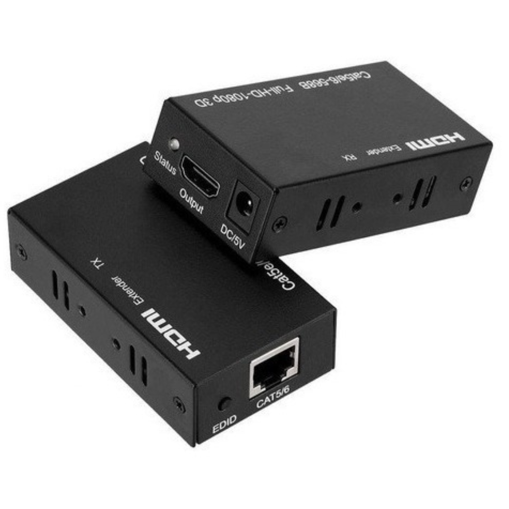 CONVERTIDOR | HDMI A RJ45 | FULL HD | 60 MTS | USB