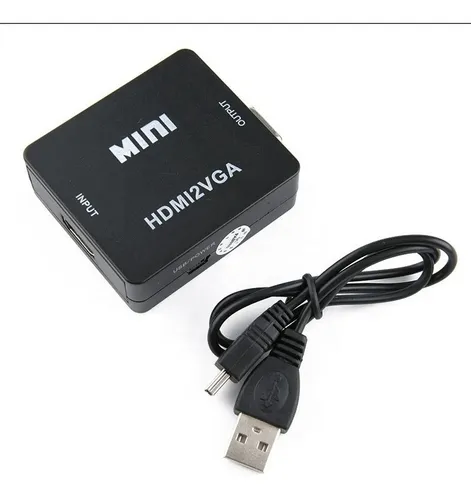 CONVERTIDOR HDMI A VGA DE CAJA