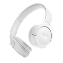 AUDIFONO CON MICROFONO JBL TUNE 520 BT | BLUETOOTH 5.3 | CARGA RAPIDA | USB-C | BLANCO | 100% ORIGINAL